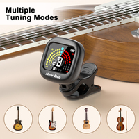 Wholesale Guitar Accessories Clip-On Rechargeable Tuner for Guitar Bass Ukulele Violin Mandolin