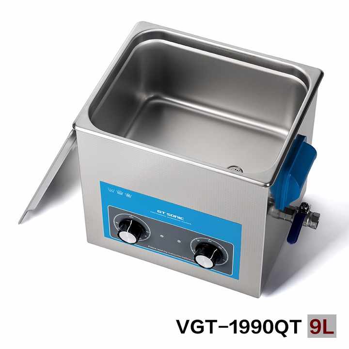 GT SONIC VGT-1990QT 9L Ultrasonic Bath Cleaner for Motor Parts 