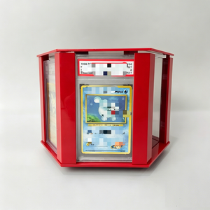 Hot Sale Modern Custom Rotating <b>Acrylic</b> Stand Easy Assemble Trading Card Grading Slab Display For Game Card <b>Storage</b> - Product Image 1