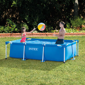 Piscina Rectangular <span class=keywords><strong>INTEX</strong></span> 28274 de 4.5M*2.2M*0.84M con Marco, Elevada, para Uso Familiar, para Niños - Product Image 2