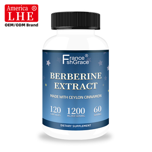 Fabricante de Suplementos de Extracto de Berberina Shecome al por Mayor con Canela de Ceilán, Apoyo para la Salud del Corazón, Cápsulas de Extracto de Berberina - Product Image 1