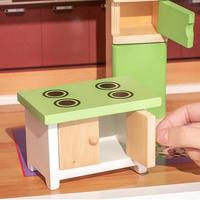 Maison de poupée en bois moderne de 112 cm avec ensemble de meubles miniatures, maison de rêve de luxe à 3 étages pour enfants, jeu de rôle, cadeau pour filles