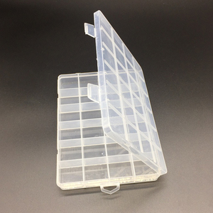 Rõ Ràng Chia Bản Lề Keyway Nhựa Lưu Trữ <span class=keywords><strong>Organizer</strong></span> Box Với Ngăn Keyway Hộp Lưu Trữ Nhựa - Product Image 5