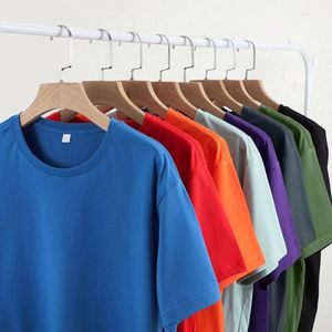 Design 100% Cotton Tshirts Plain Black Dtg Printing Solid Pattern Custom Plain Black T Shirts Wholesale Manufacturers China - Product Image 4