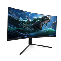 Komputer Desktop game terlaris 34 inci dalam satu PC i7 i5 i3 AIO bisnis Pc Gamer