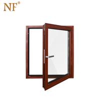 Económico ventanas de arco francés ventanas abatibles