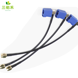 Câble coaxial connecteur OEM certifié 300mm, bormeau violet vers SM A mâle, pour <span class=keywords><strong>antenne</strong></span> - Product Image 4