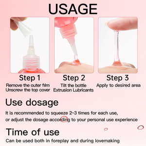 2023 Produit Comestible Homme Et Femme Lubricant Sex <strong>Lube</strong> Rose <strong>Flavored</strong> Sex Gel Sexuales Lubricante - Product Image 6