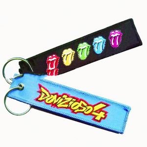 Porte-clés tissés tendance et pendentifs brodés en gros pour la conception de bijoux - Product Image 1