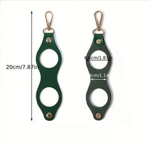 Hollow-Out <b>Bag</b> Pu Leather Single Small Pouch Outdoor Waist-Mounted Golf Ball Case for Golfer - Product Image 2