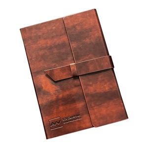 Set de Papelería de Oficina, Agenda de Negocios A5 con Cubierta de Cuero PU Suave, Fabricada en Fábrica, 4 en 1, Regalos Corporativos - Product Image 2