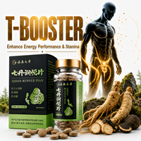 Qidan OEM Formule à base de plantes Complexe de soutien Extrait de Ginseng Capsules Force masculine Endurance Vitalité Énergie Supplément