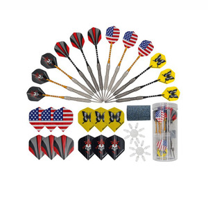 <span class=keywords><strong>Jeu</strong></span> d'intérieur populaire 17 pouces <span class=keywords><strong>jeu</strong></span> <span class=keywords><strong>de</strong></span> fléchettes double face 6 pointes en <span class=keywords><strong>acier</strong></span> <span class=keywords><strong>jeu</strong></span> <span class=keywords><strong>de</strong></span> fléchettes - Product Image 5