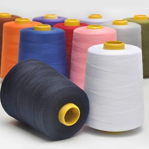 Chỉ may 100% <span class=keywords><strong>Polyester</strong></span> nhuộm sợi, loại 40/2, 8000 thước, giá rẻ dùng cho may mặc - Product Image 1