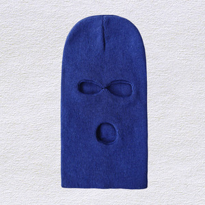 JX Vente en gros <span class=keywords><strong>Masque</strong></span> de ski Hiver drôle <span class=keywords><strong>Rappeur</strong></span> Bandit Tricoté Broderie personnalisée Unisexe <span class=keywords><strong>Masque</strong></span> de ski complet Couverture 3 trous Cagoule Chapeaux - Product Image 2