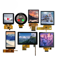 Module LCD d'affichage SPI MCU RGB LVDS personnalisé 1.77 2.4 2.8 3.54 5 6 7 8 10 10.1 pouces voiture TFT LCD rond carré Modules LCD TFT