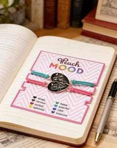 Bracelet thermosensible à changement <span class=keywords><strong>de</strong></span> couleur avec aimant pour enfants, bijoux d'humeur, cadeau pour la fête des enfants - Product Image 6