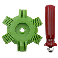 Radiateur à condensateur A/C pour voiture, lisseur vapeur, peigne de bobine de climatiseur, outil de nettoyage de bobine, système de refroidissement automatique