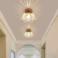 Couloir Style Antique Plafond Entrée Lumières Foyer LED Cristal Lumières et Lampes De Bureau