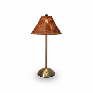 <span class=keywords><strong>Lampe</strong></span> de table portable en <span class=keywords><strong>rotin</strong></span> synthétique, veilleuse en <span class=keywords><strong>osier</strong></span>, lampes de lecture rechargeables, 3 couleurs, contrôle tactile, intensité réglable, lampes de chevet - Product Image 2