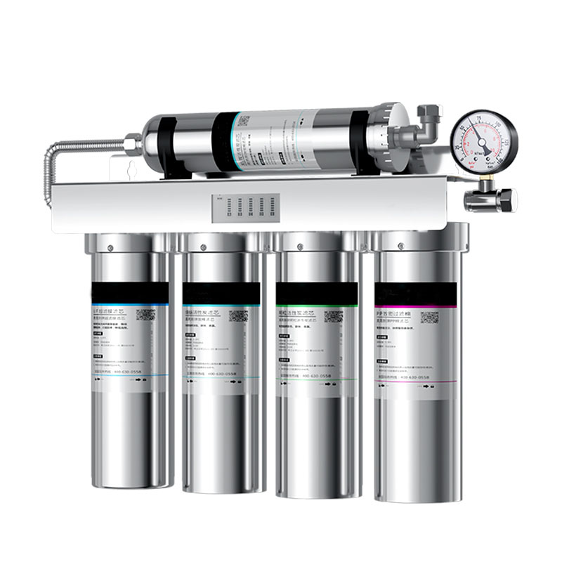 Commercial Household UF Water Purifiers Multi-Stage Filtration Real-Time Water Pressure Indication Filter Life Display Manual