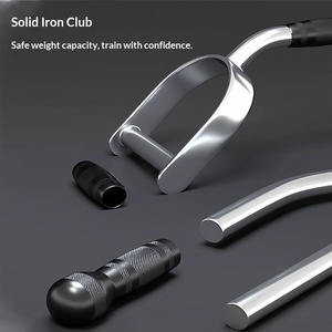 Barra de dominadas en V de alta resistencia para rack de potencia, accesorio de gimnasio, modelo <span class=keywords><strong>001</strong></span>, para fitness en interiores - Product Image 4