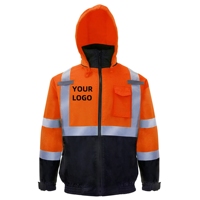 Veste de sécurité personnalisée imperméable, gilet de sauvetage léger, vêtements de travail coupe-vent, logo réfléchissant, vestes de sécurité réfléchissantes, travail de construction