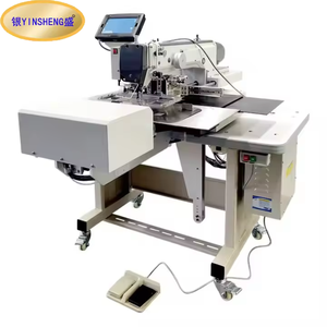 Máquina <span class=keywords><strong>de</strong></span> Coser Computarizada para Cuero YINSHENG, Máquina <span class=keywords><strong>de</strong></span> Coser Industrial con Mesa - Product Image 1