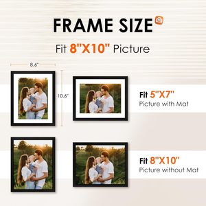 Cadre <span class=keywords><strong>photo</strong></span> 8x10 A4 personnalisé en bois pour mariage et voyage, cadre <span class=keywords><strong>photo</strong></span> 5x7 à poser sur table <span class=keywords><strong>ou</strong></span> à accrocher au mur, fait main, pour peinture - Product Image 4
