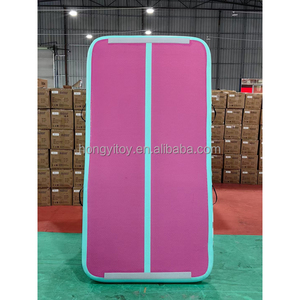 Hongyi personnalisé PVC tapis de Yoga gonflable gymnastique Airtrack tapis Air Track tapis matelas de lit gonflable - Product Image 4