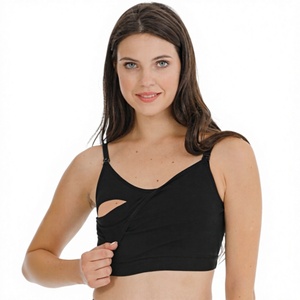 Hecho en Turquía, 95% Algodón, 5% Elastano, Sujetador de Lactancia, Sujetador de Maternidad, Ropa Interior, OEM, Venta al por Mayor, Personalizado - Product Image 1