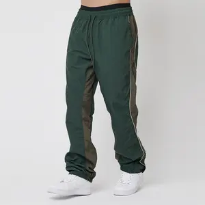 Fashion Elastic Waist Tech Pants Herren Plus Size Hose Custom Jogging hose Loose Nylon Jogger Track Pants Herren