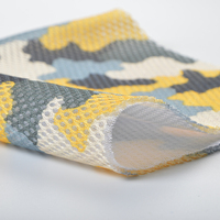 Tissu en maille sandwich 3D imprimé en polyester personnalisé