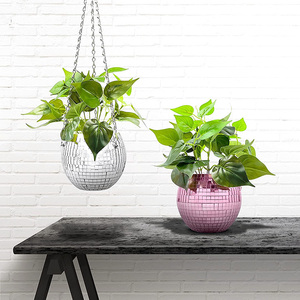 <span class=keywords><strong>Boule</strong></span> à facettes disco à prix d'usine, <span class=keywords><strong>plante</strong></span> <span class=keywords><strong>suspendue</strong></span> extra-large, globe pour plantes, décorations pour plantes d'intérieur et d'extérieur - Product Image 3