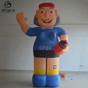 Souffleur d'air Gonflable Inclus Sportive Pas Cher Bande Dessinée De Hollande Sarah Gonflable Ballon - Product Image 1