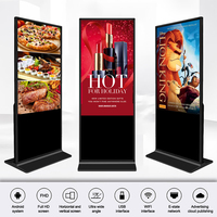 Afficheur numérique direct usine, Totem d'affichage numérique, Écran tactile LCD vertical pour publicité intérieure, prend en charge Android et Windows