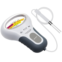 Testeur de PH PC-101, dispositif de test de qualité de l'eau, CL2, mesure 2 en 1, testeur de PH pour piscine et Aquarium