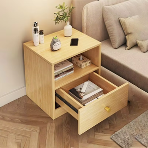 <strong>Yellow</strong> Nightstand Italy Style Pedestal Bedroom <strong>Bedside</strong> TableLuxury Modern Storage Wooden <strong>Bedside</strong> <strong>Table</strong> With Drawers - Product Image 1