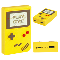 Consola de juegos única, Banco de energía portátil para exteriores, salida USB C, teléfono móvil, Mini consola de juegos, Banco de energía