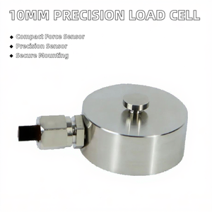 Высокоточный кнопочный тензодатчик LOCOSC 1-10Т, микросенсор сжатия с креплением на резьбовое отверстие для измерения силы - Product Image 2