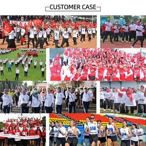 بيع بالجملة تي شيرت قطني شخصي مخصص تيشيرت بيع طباعة تسامة مخصص سادة مع شعار - Product Image 4