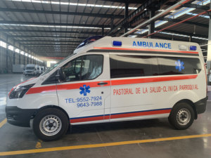 Nouvelle ambulance de transport de patients diesel 2.0T, directement de l'usine, avec brancard et trousse médicale pour transfert hospitalier - Product Image 2