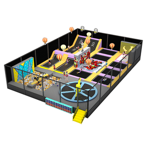 Parque de Trampolines con Muro de Escalada, Pista de Obstáculos Ninja Warrior - Product Image 5