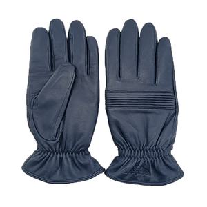 Guantes de Piloto para Hombre, de Cuero, para Otoño y Primavera, con Forro de Piel de Cabra Mercerizada, Guantes Cálidos para Esquí de Invierno - Product Image 1