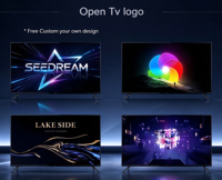 Téléviseur intelligent QLED 32 pouces 1366 x 768 60Hz Wi-Fi USB Noir Télévision pour hôtel Réception PAL