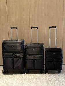 Ultra <b>Light</b> Aluminium Abs Large Capacity <b>Suitcase</b> Oxford Luggage Password Rod Small Boards Rod Trolley Bag Roller Bag Spinner - Product Image 2