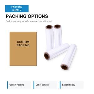 Factory Direct PE <strong>Plastic</strong> Film Stretch Wrap Film Customizable Packaging Film for <strong>Pallet</strong> <strong>Wrapping</strong> Logistics and Transport - Product Image 4