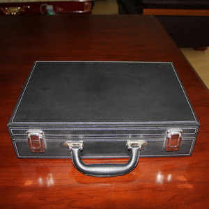 Caja de regalo de <span class=keywords><strong>vino</strong></span> de cuero PU de embalaje personalizado, 2 botellas, caja de <span class=keywords><strong>vino</strong></span> - Product Image 2