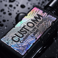 Étiquettes holographiques personnalisées pour flacons de 10 ml, étiquettes pour flacons de 3 ml, autocollants holographiques pour peptides, impression de logo personnalisée, imperméables