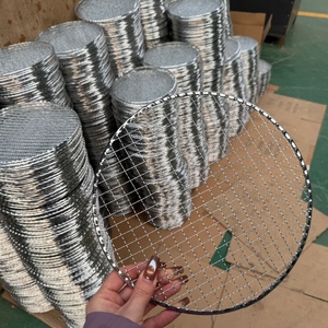 Grille de barbecue en treillis métallique ondulé en acier inoxydable, soudée, coupée et pliée, vente en gros, directement de l'usine pour équipement de barbecue - Product Image 6